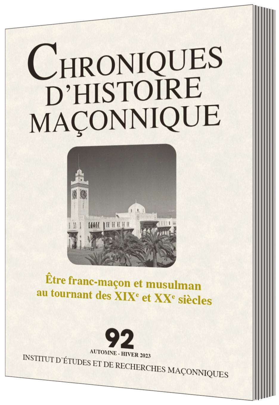 Revue Chroniques d'histoire maçonnique (numéro en cours)