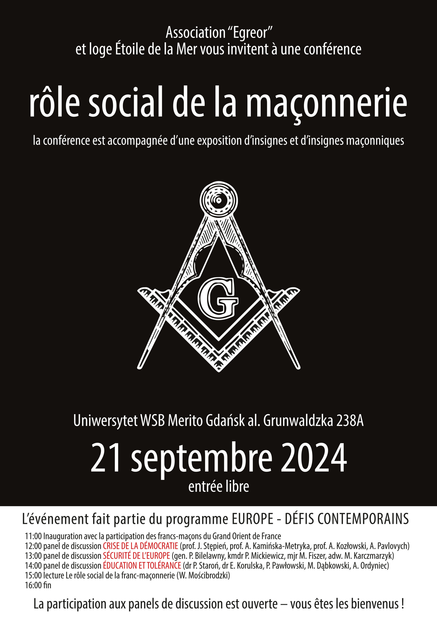 Rôle social de la maçonnerie