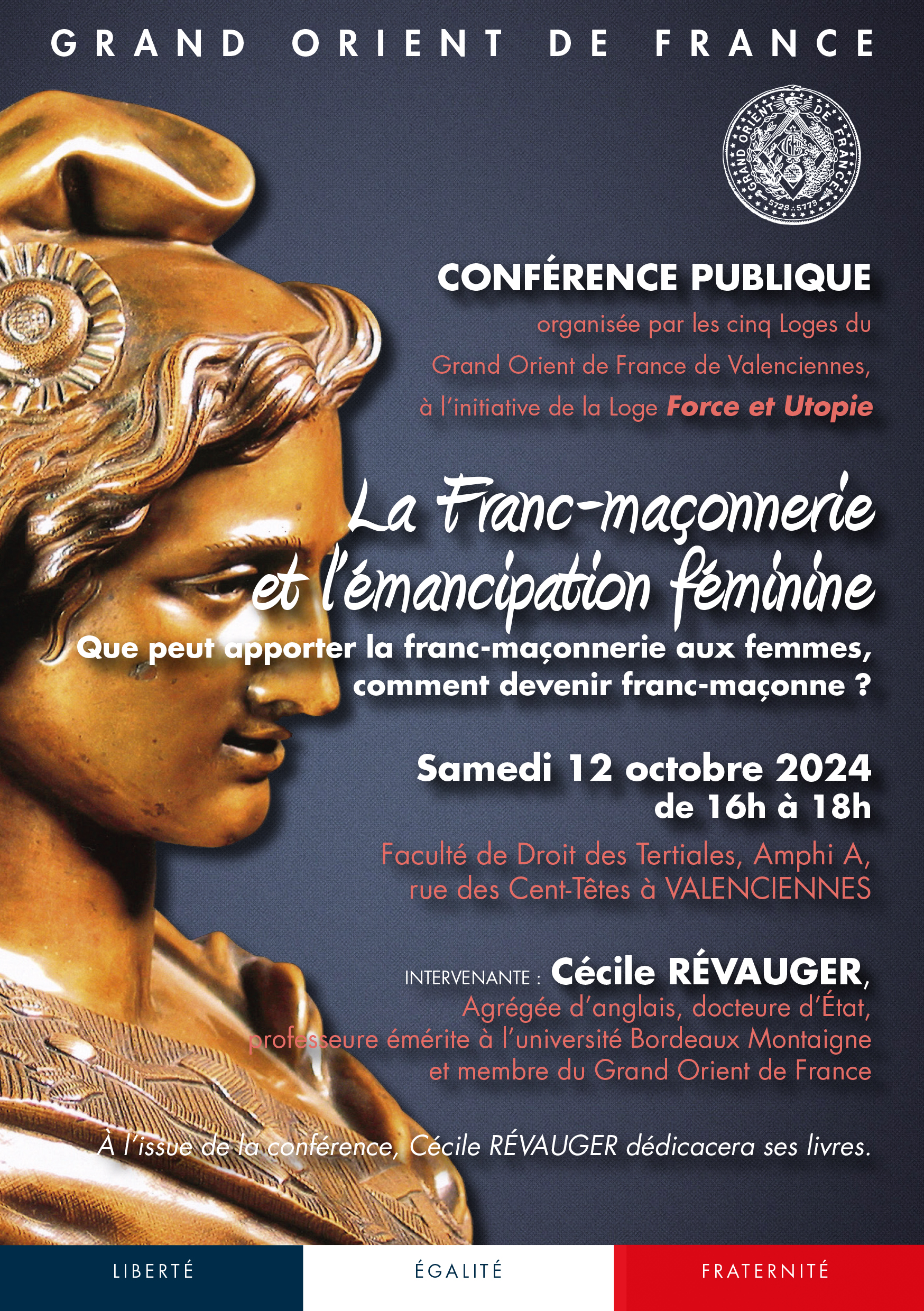 La Franc-maçonnerie et l’émancipation féminine. Que peut apporter la franc-maçonnerie aux femmes, comment devenir franc-maçonne ?