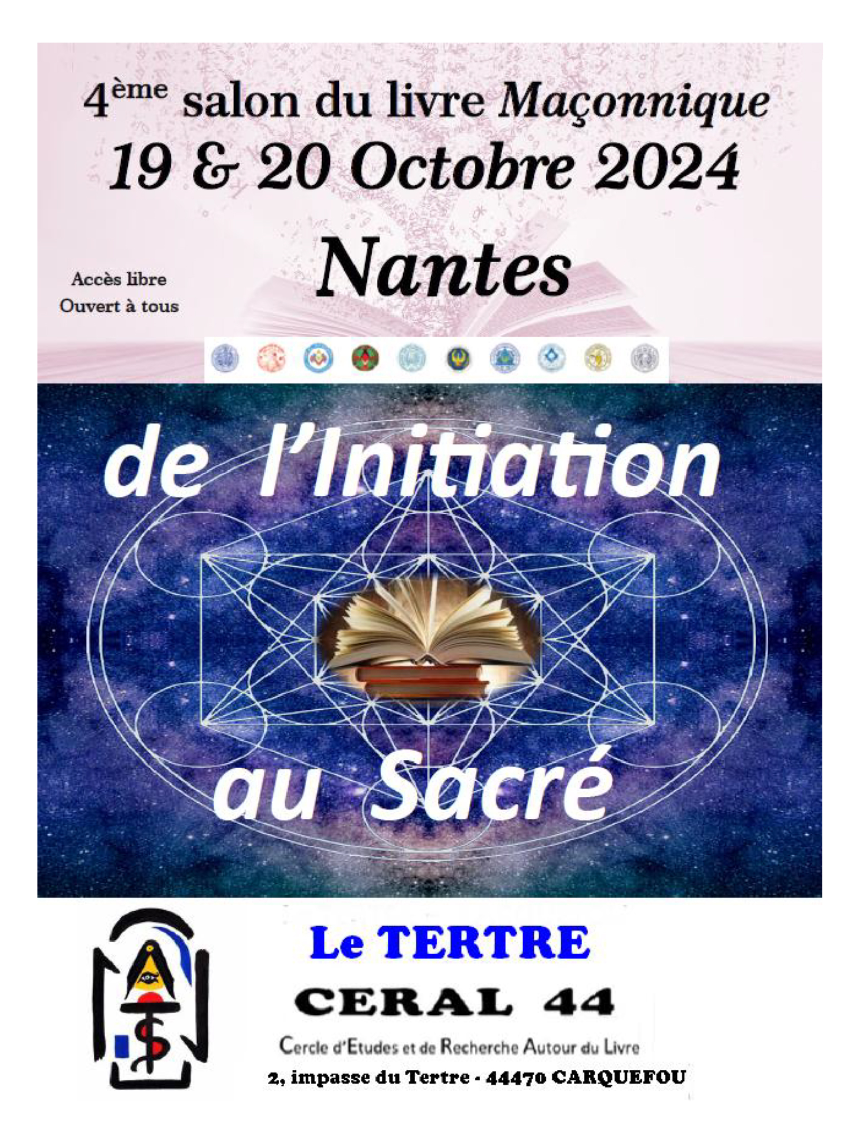 4e Salon du Livre Maçonnique de Nantes