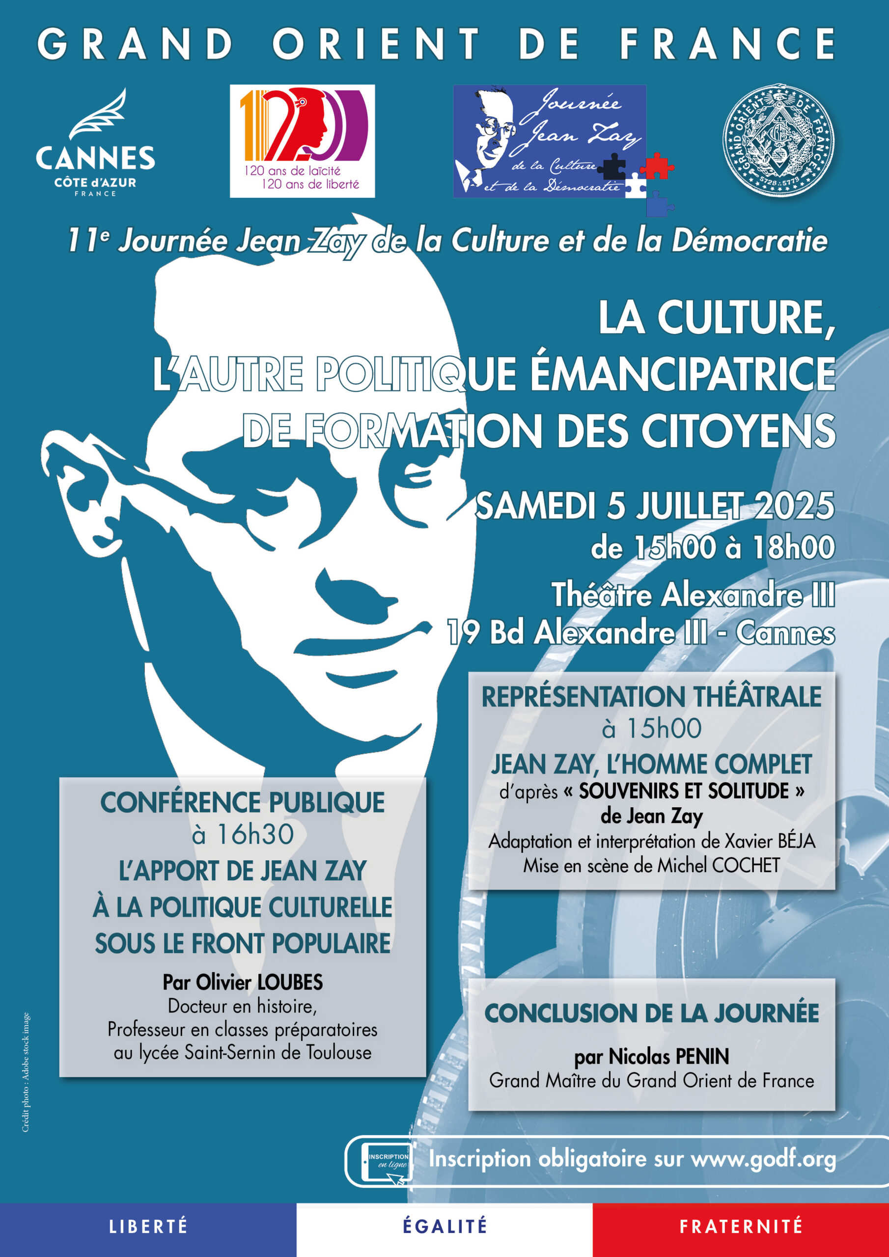 11e Journée Jean Zay de la Culture et de la Démocratie : La culture, l’autre politique émancipatrice de formation des citoyens