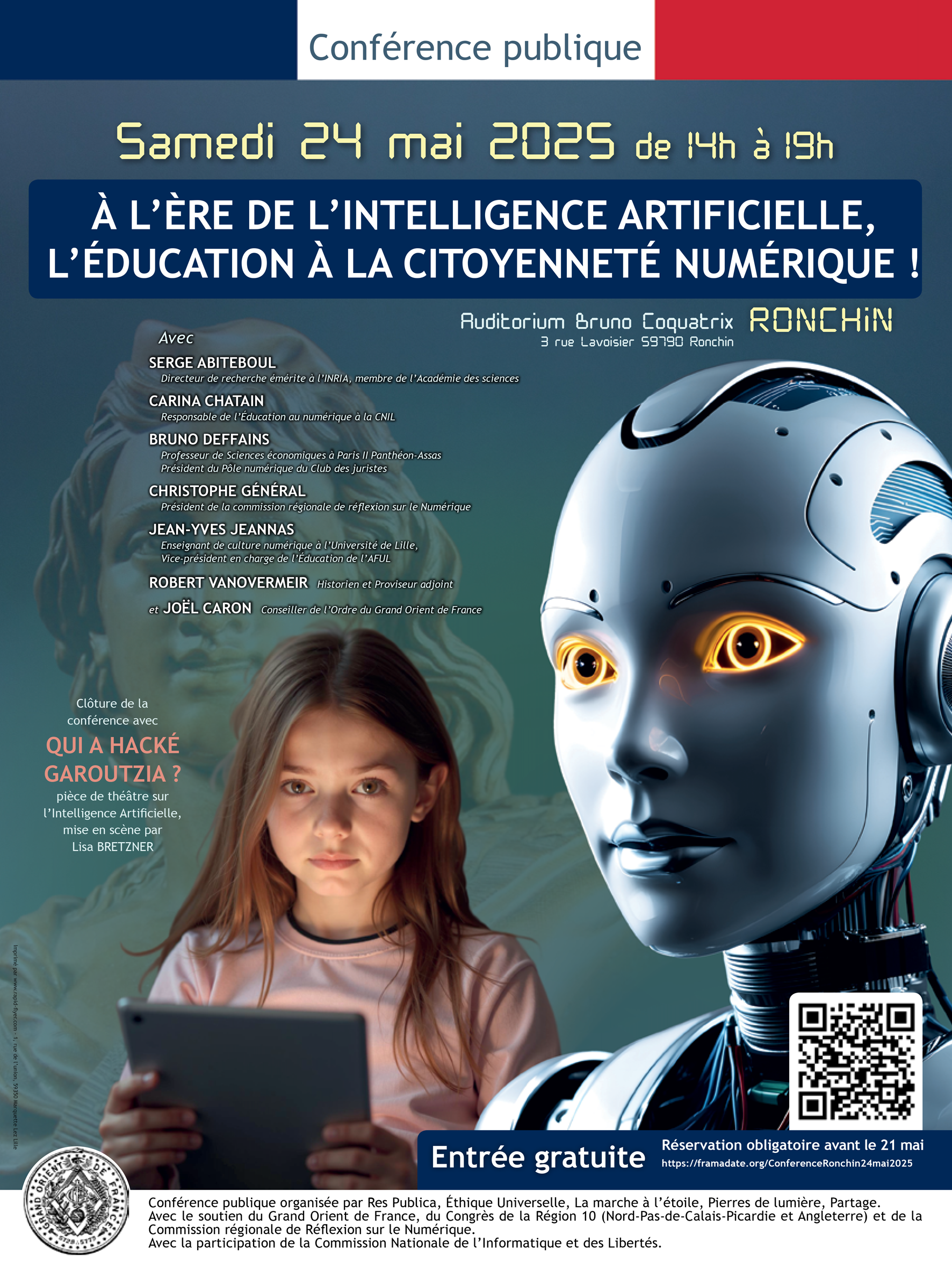 À l’ère de l’intelligence artificielle, l’éducation à la citoyenneté numérique !