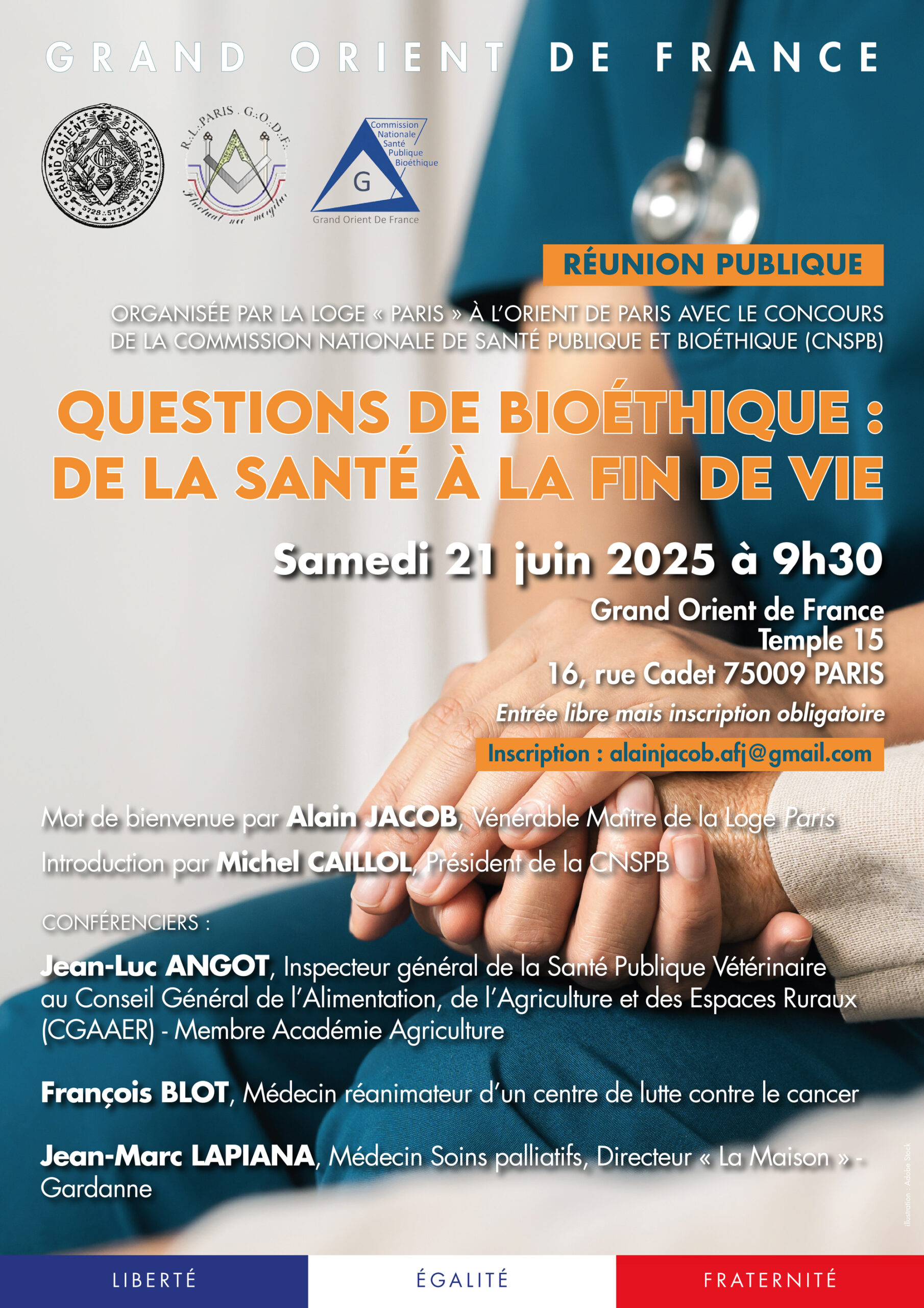 Questions de bioéthique : de la santé à la fin de vie