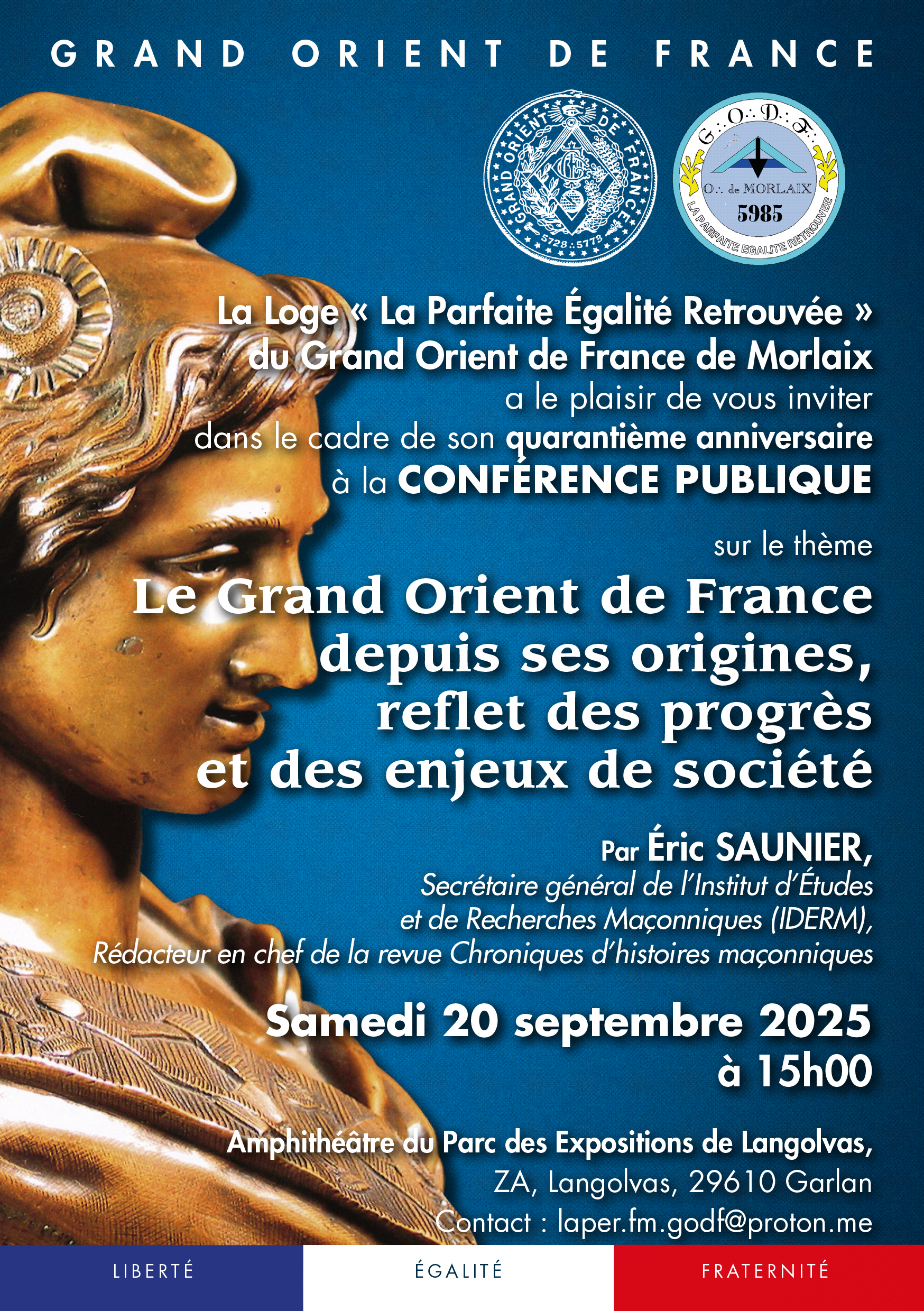 Le Grand Orient de France depuis ses origines, reflet des progrès et des enjeux de société