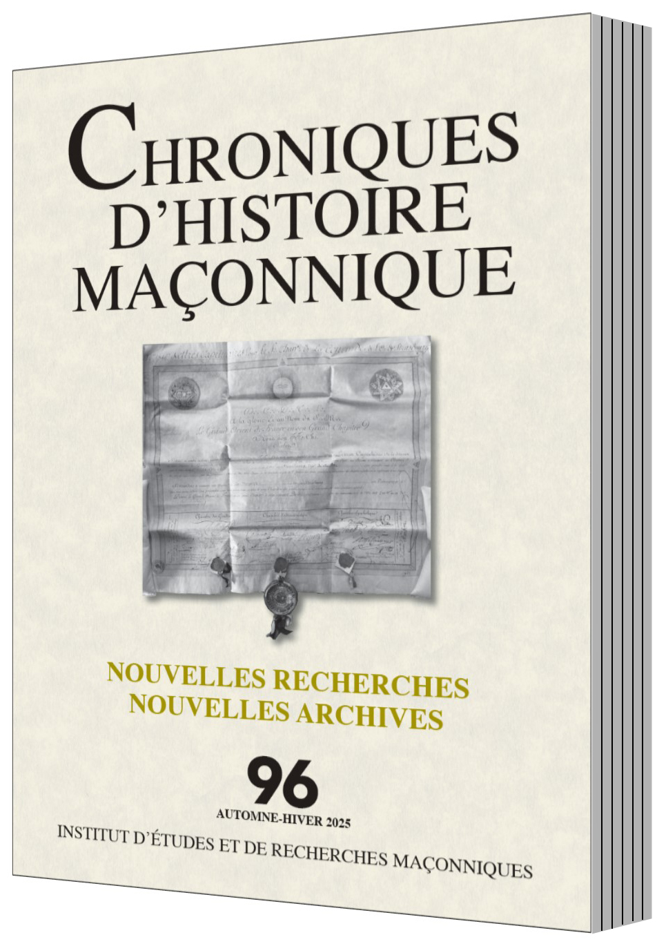 Revue Chroniques d'histoire maçonnique (numéro en cours)
