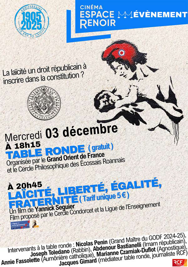 La laïcité, un droit républicain à inscrire dans la constitution ?