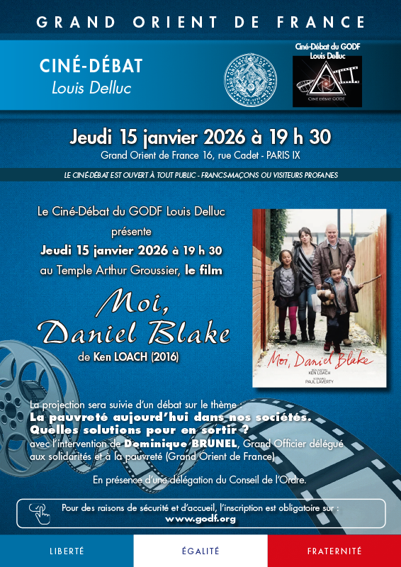 Projection du film « Moi, Daniel BLAKE » de Ken LOACH (2016)