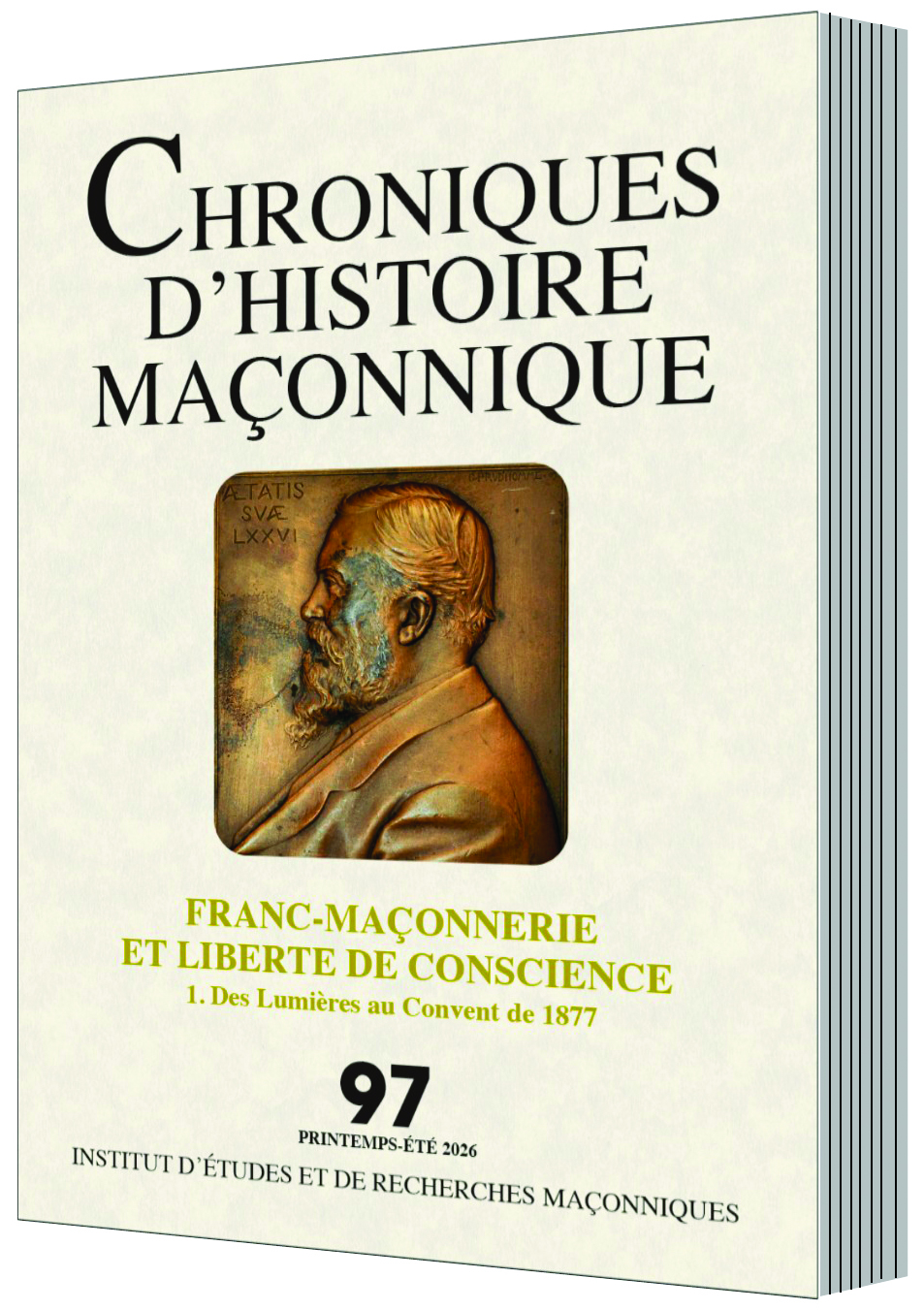 Revue Chroniques d'histoire maçonnique (numéro en cours)