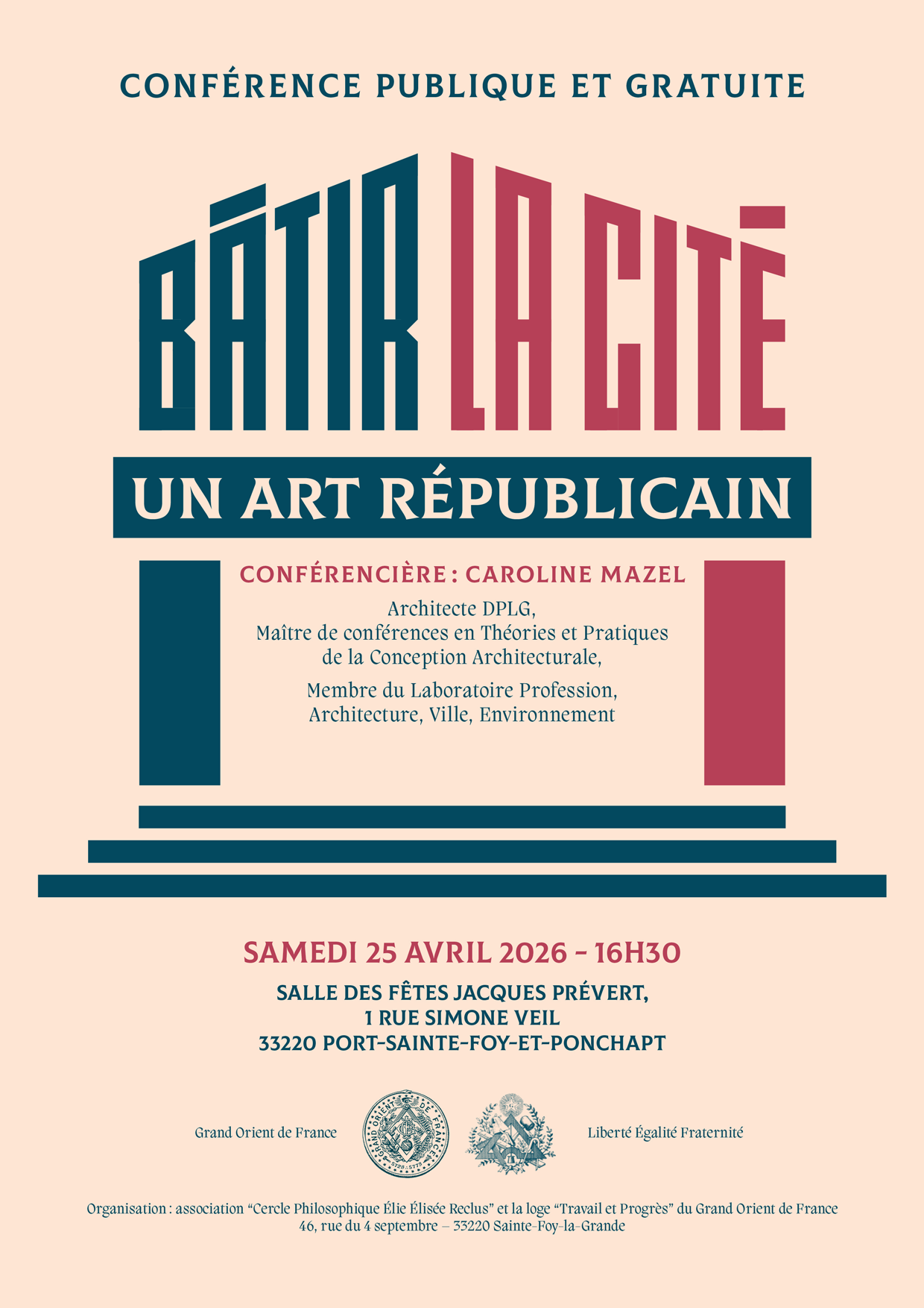 Bâtir la cité : un art républicain