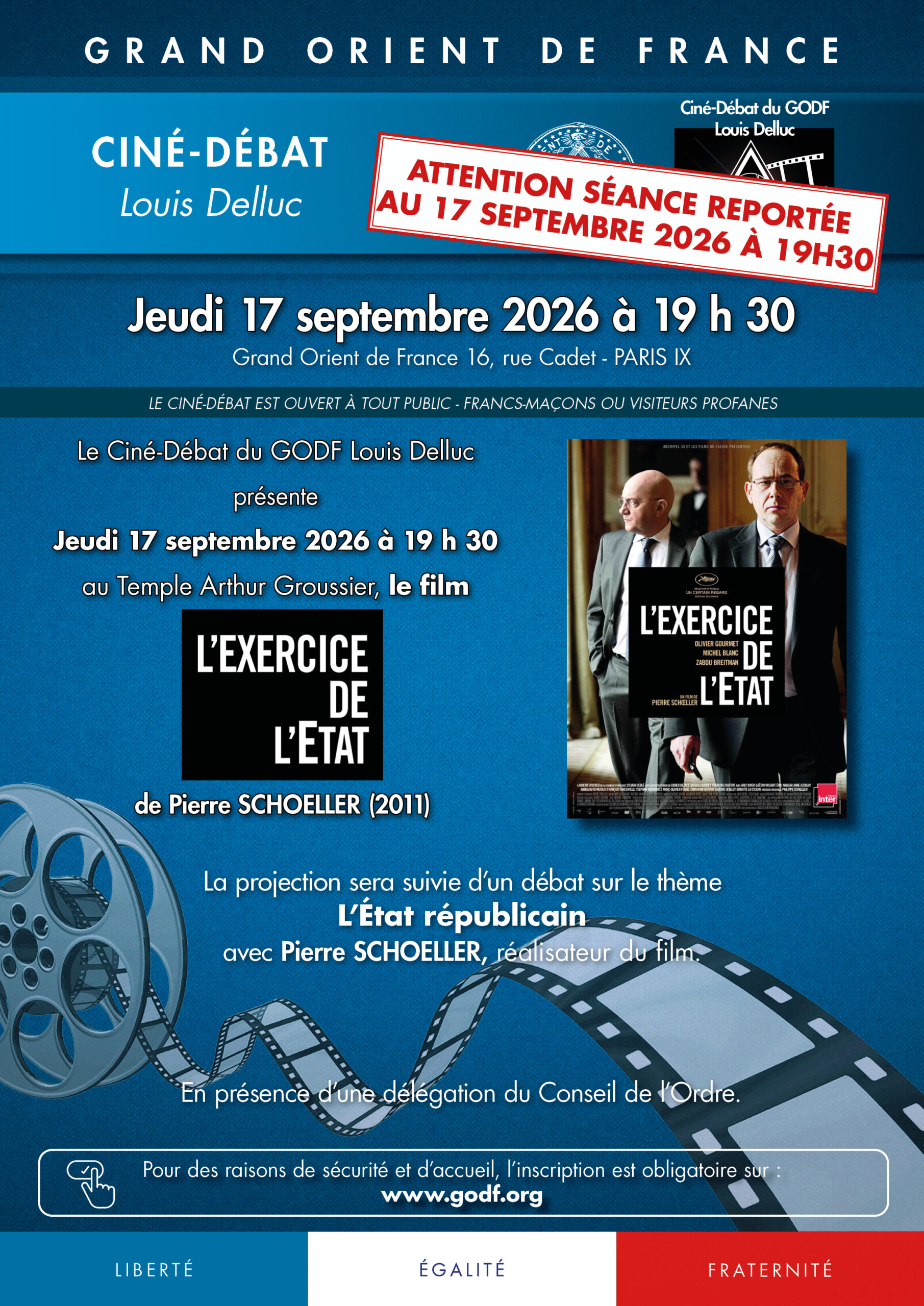 Projection du film 